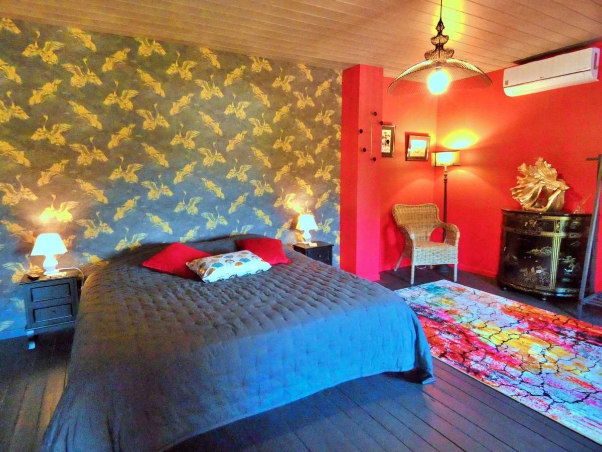 Bed and Breakfast Chambre Japonaise Avec Lit King-Size En Maison D'Hotes, Proche Autoroute A10, Chartres Et Orleans - Fr-1-581-111 Janville  Exterior foto